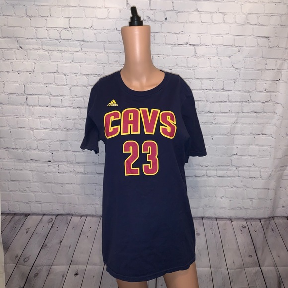 adidas Other - Adidas Junior NBA Blue & Red James 23 Shirt sz XL